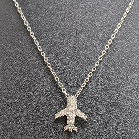 Gold Airplane Necklace  Wanderlust jewelry, Airplane necklace